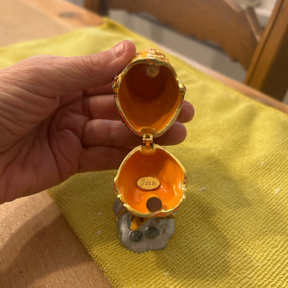 Jere Luxury Giftware Bejeweled MR WHOO Barn Owl Trinket Box - Picture 6 of 9